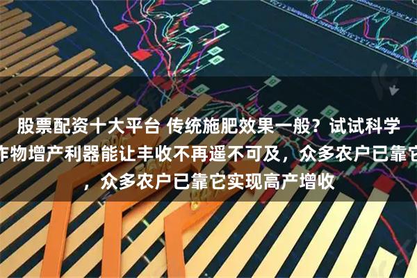 股票配资十大平台 传统施肥效果一般？试试科学施肥，这一农作物增产利器能让丰收不再遥不可及，众多农户已靠它实现高产增收